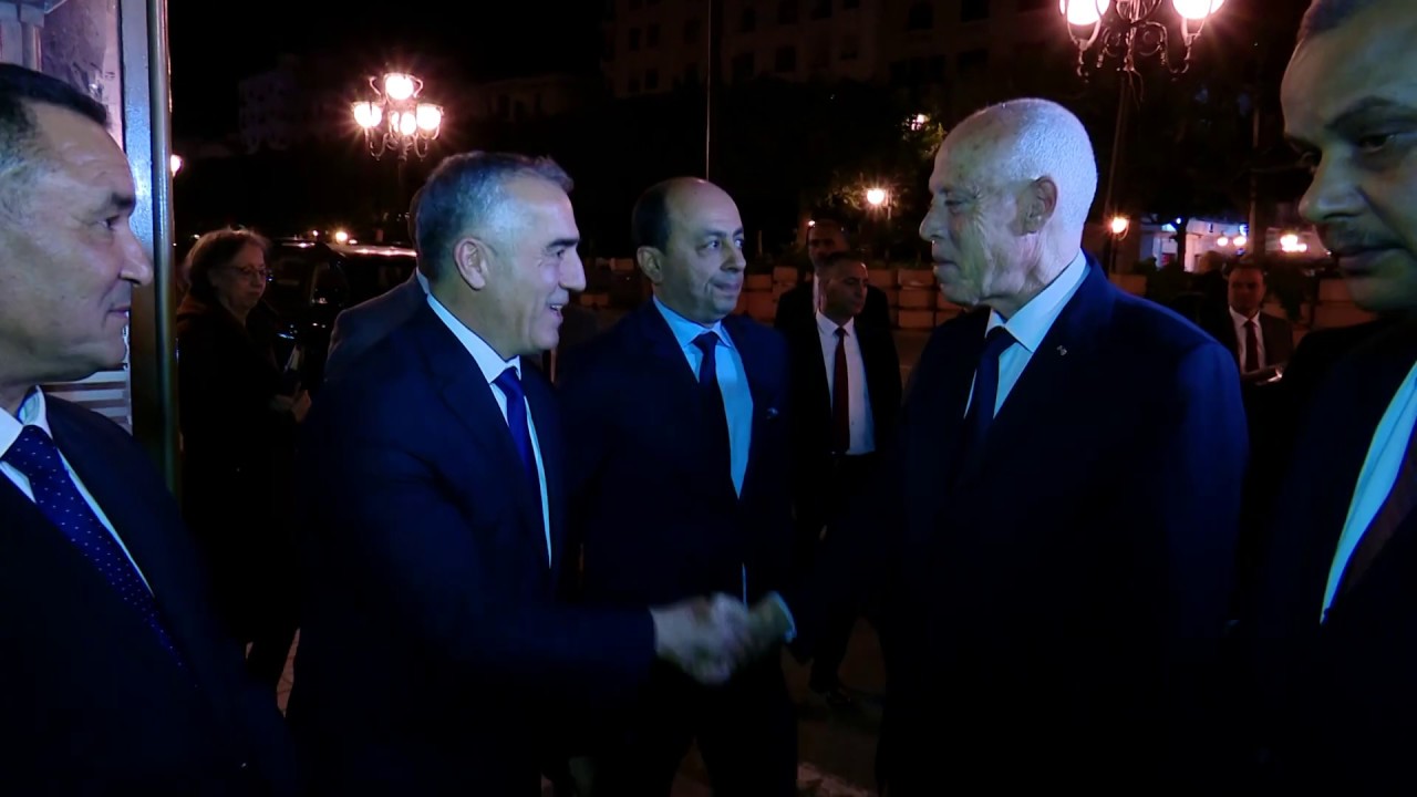 ‎رئيس الجمهورية يؤدي زيارة إلى مقر وزارة الداخلية
