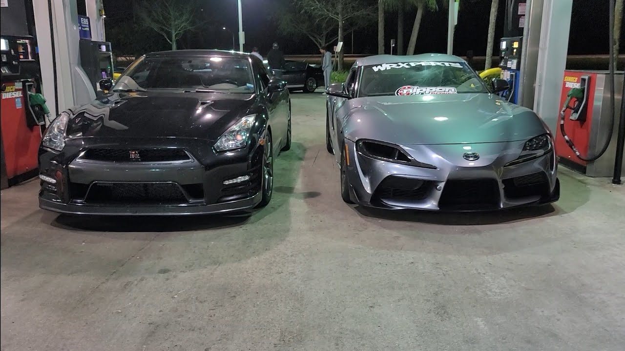 2020 Toyota Supra Full Bolt Ons E85 & Meth vs 2013 Nissan GT-R Bolt Ons E85