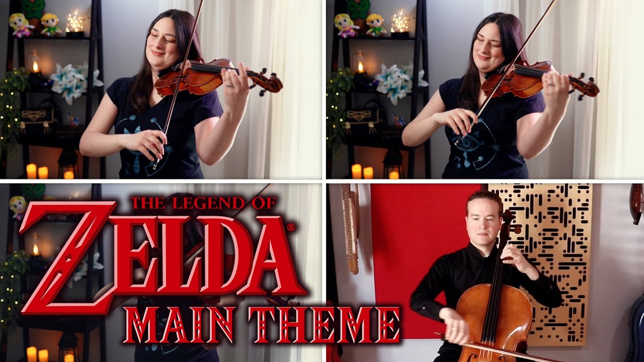 The Legend of Zelda: Main Theme - String Quartet cover (2025 Remake!)