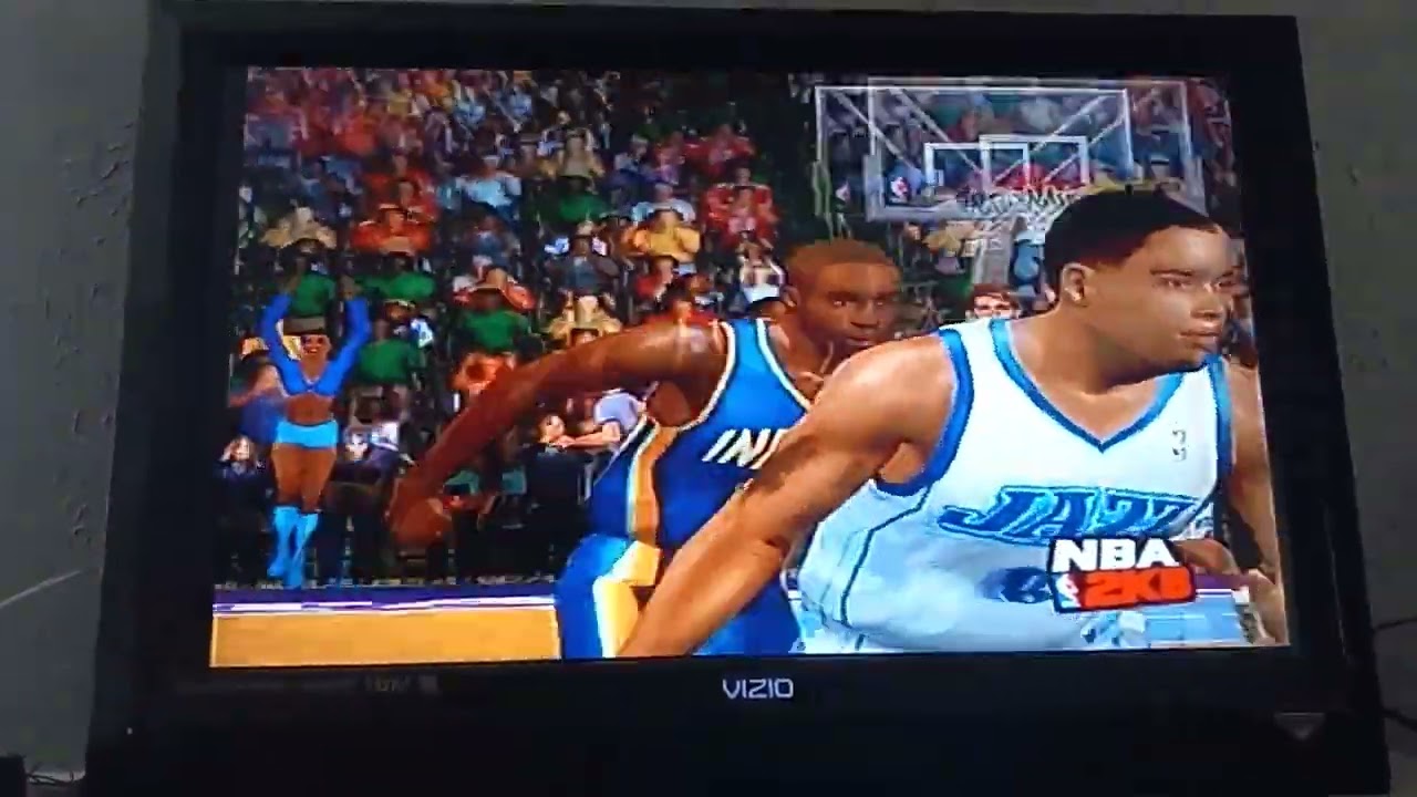 NBA 2K8 (PS2) - Indiana Pacers (CPU) VS. Utah Jazz (CPU) (1st Quarter)
