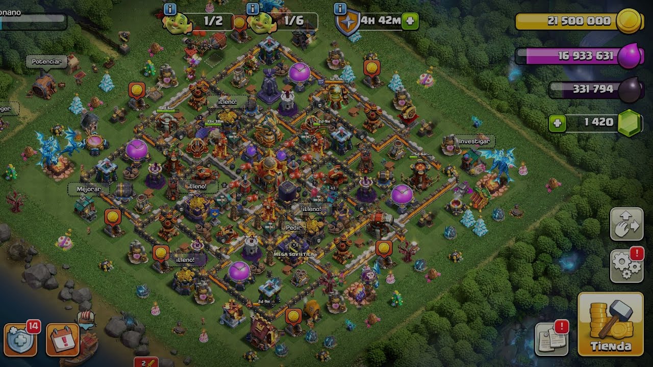 😱COMO FARMEAR RÁPIDO EN CLASH OF CLANS 