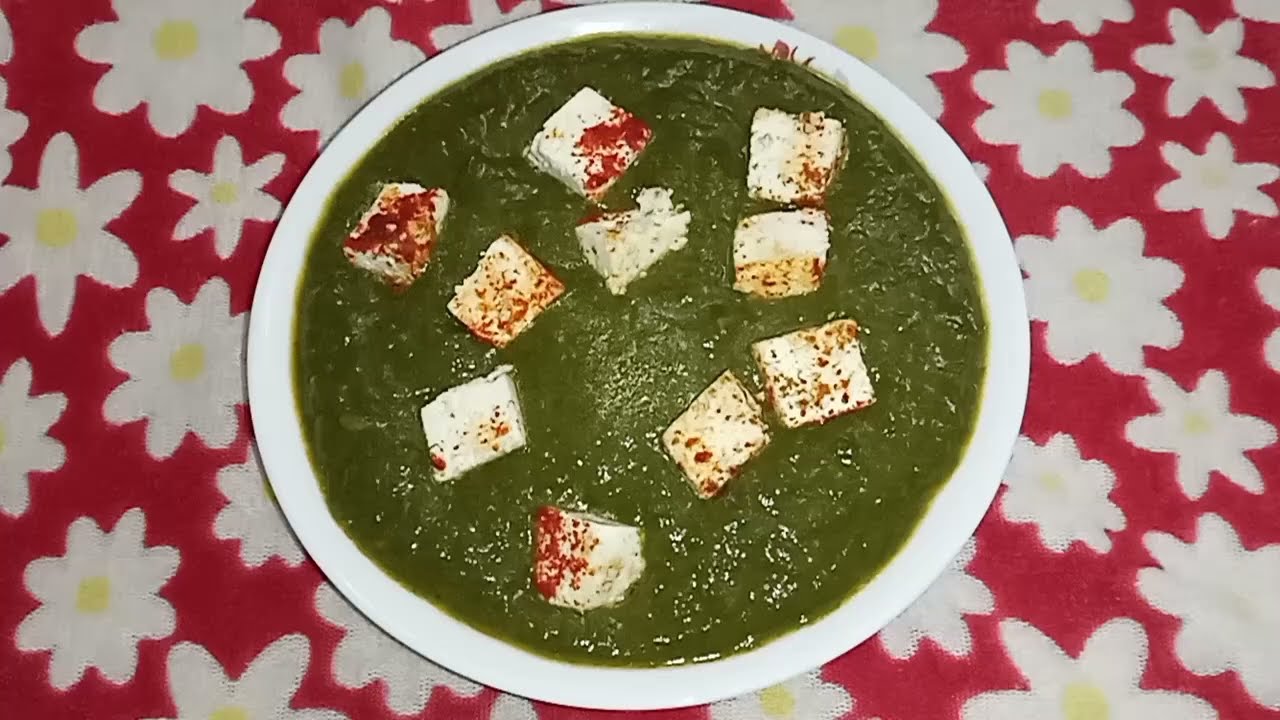 Winter ka special palak paneer