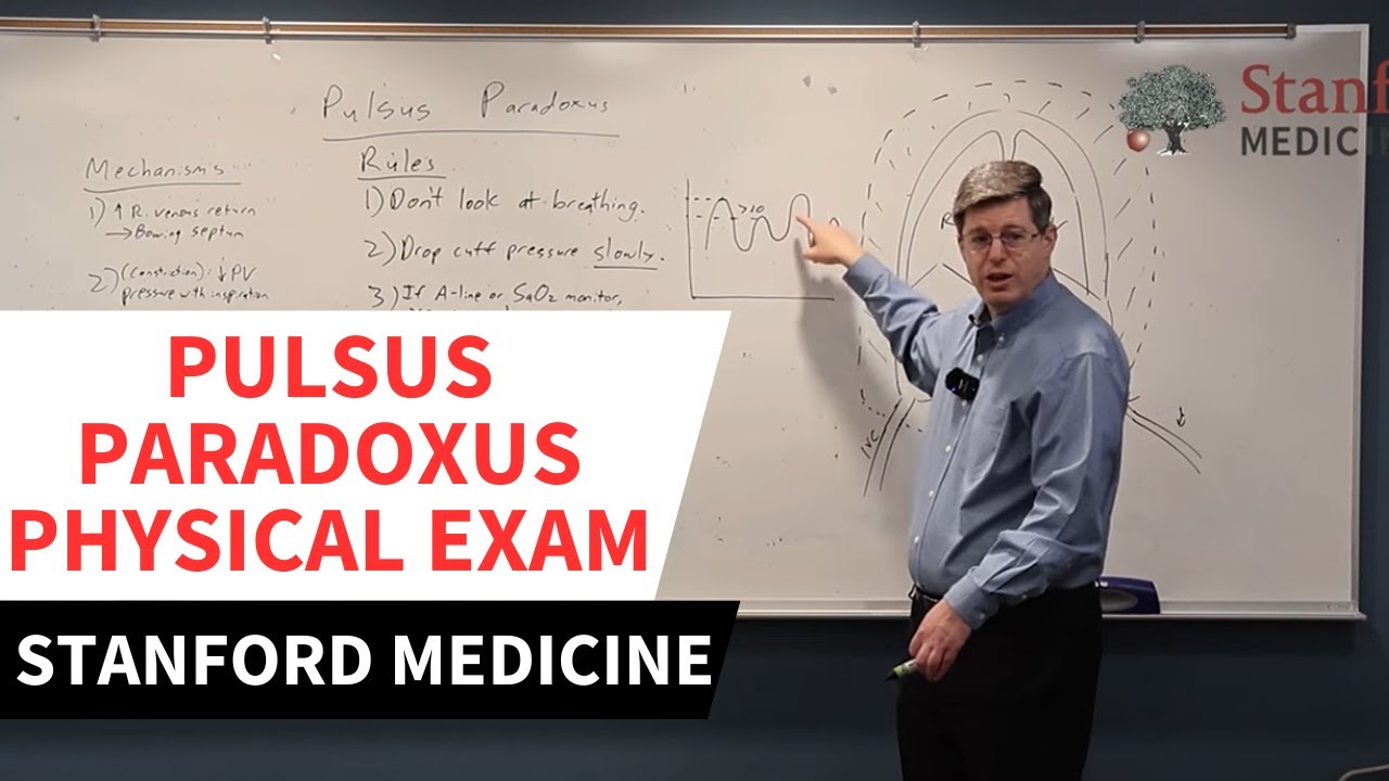 Pulsus Paradoxus Physical Exam - Stanford Cardiologist's Guide