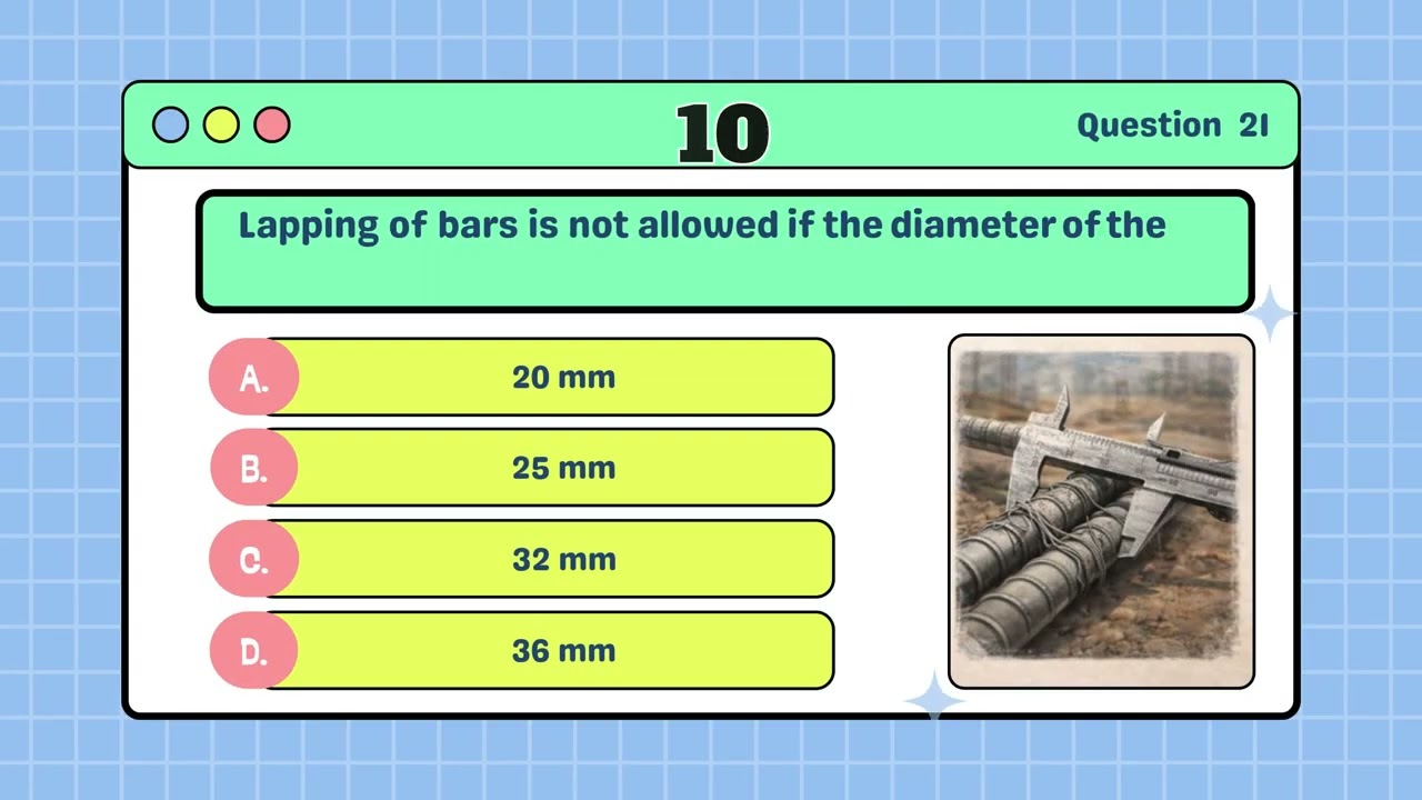 Civil Engineering Quiz | 30 MCQs in 10 Seconds Each | Test Your Civil Engineering Basics
