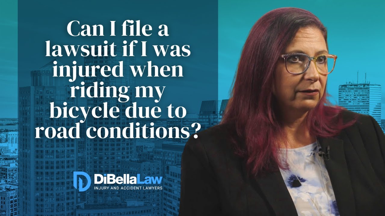 Can I File a Lawsuit if I Was Injured When Riding My Bicycle Due to Road Conditions?