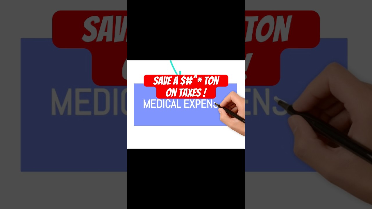 🔴The Ultimate Tax Hacks for Medical Expenses