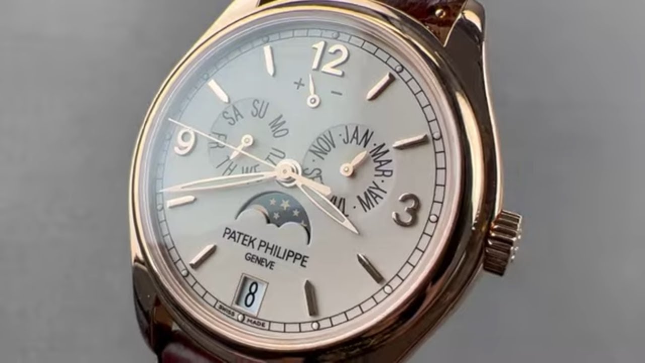 Patek Philippe Annual Calendar Moon Phases 5146R-001 Patek Philippe Watch Review