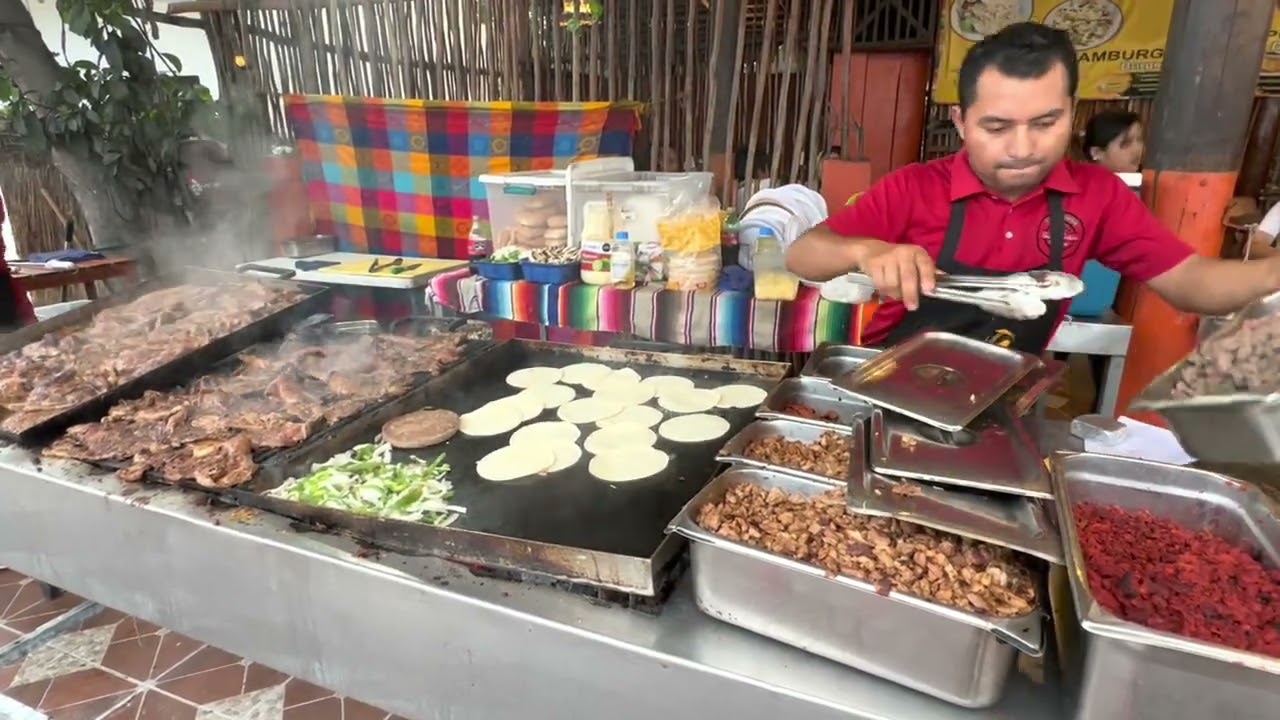 Tulum Amazing Local Charcoal Taqueria with All You Can Eat Salad Bar - El Sabor de Las Cazuelas
