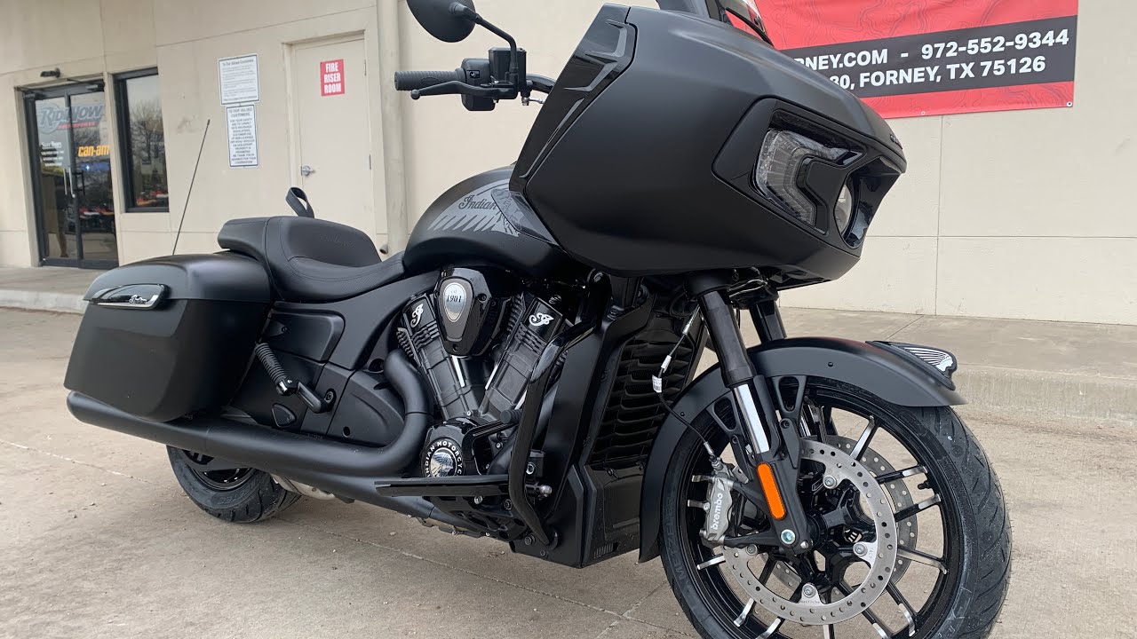 2026 Indian Challenger Dark Horse Black Smoke
