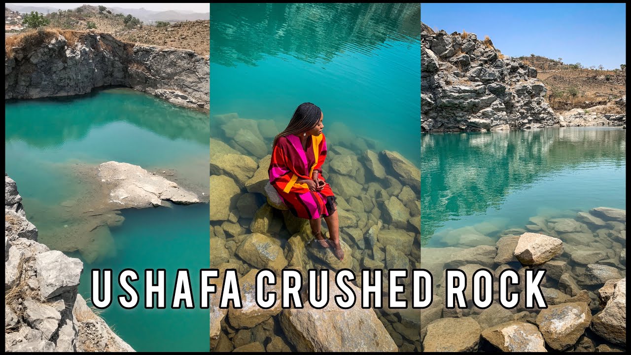 CRUSHED ROCK USHAFA | This PLACE in ABUJA has BLUE WATER
