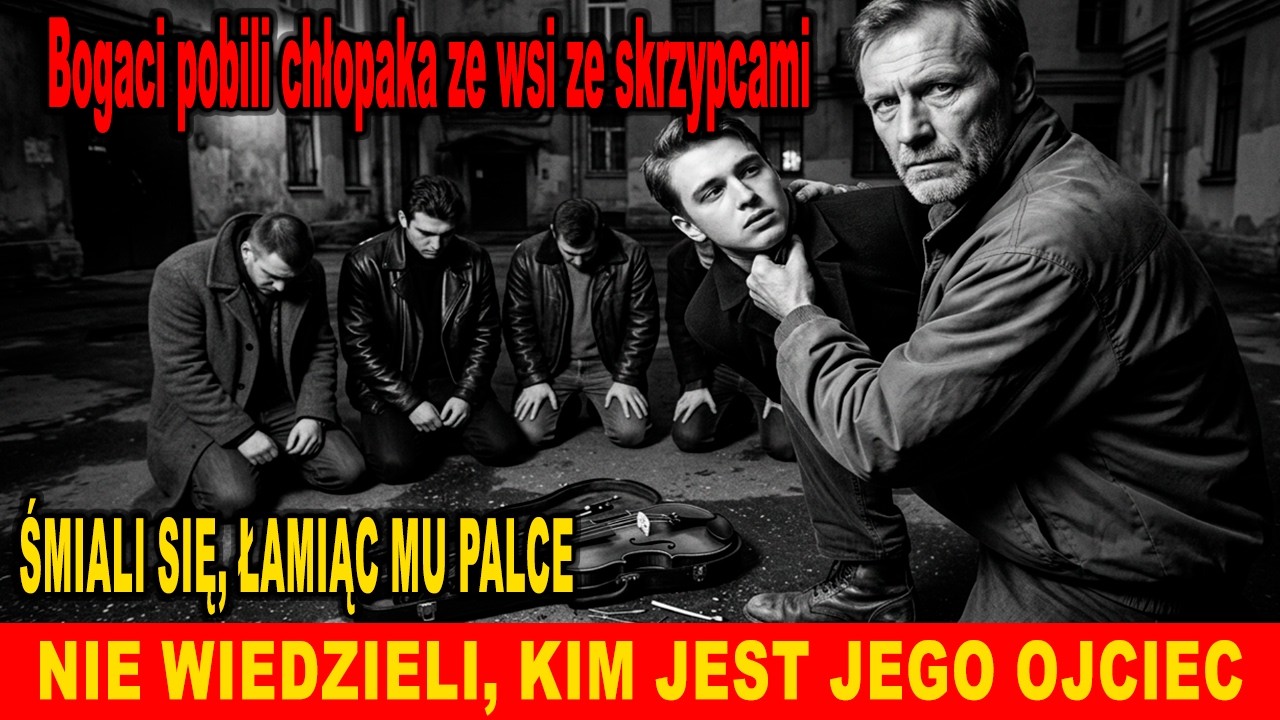 Śmiali się, bijąc chłopaka ze skrzypcami… nie wiedzieli, kim jest jego ojciec