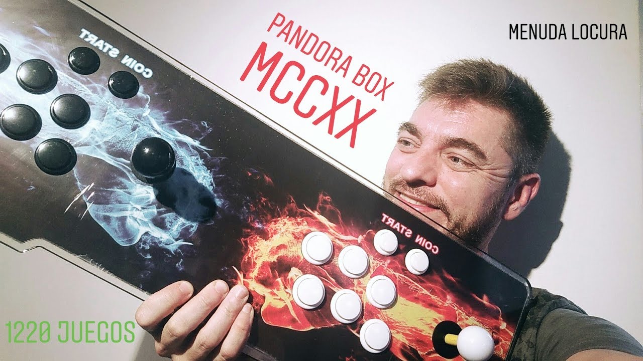 🕹️ PANDORA BOX Key 5S MCCXX español, maquina ARCADE, juega a tus recreativas