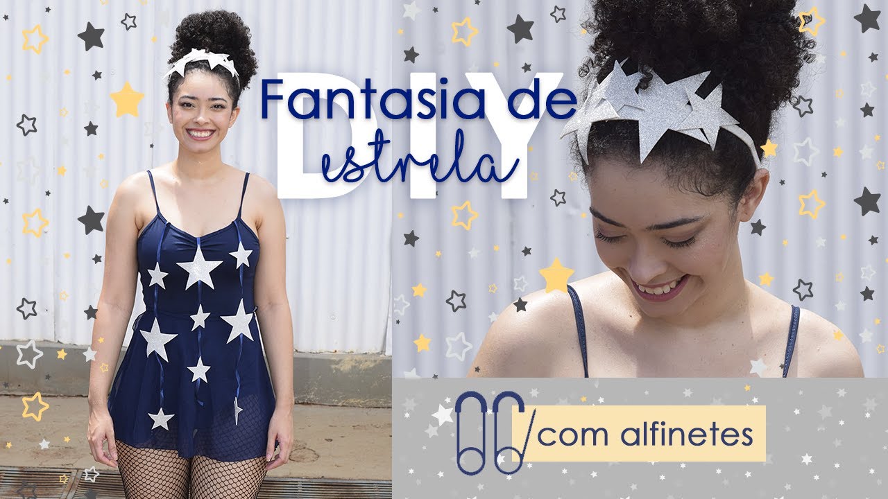 DIY Fantasia de Estrela Fácil com EVA ⭐ - Não estraga a roupa!