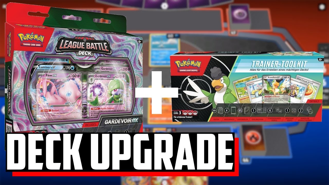 Upgrade the Gardevoir ex League Battle Deck with the 2024 Pokemon TCG Trainer’s Toolkit!