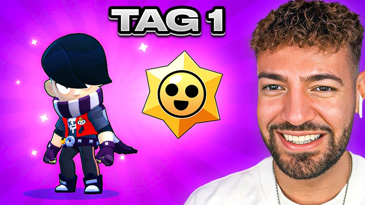 TAG 1! WAS ERREICHT man in BRAWL STARS auf neuem ACCOUNT 🥼🔥🧪(Experiment)