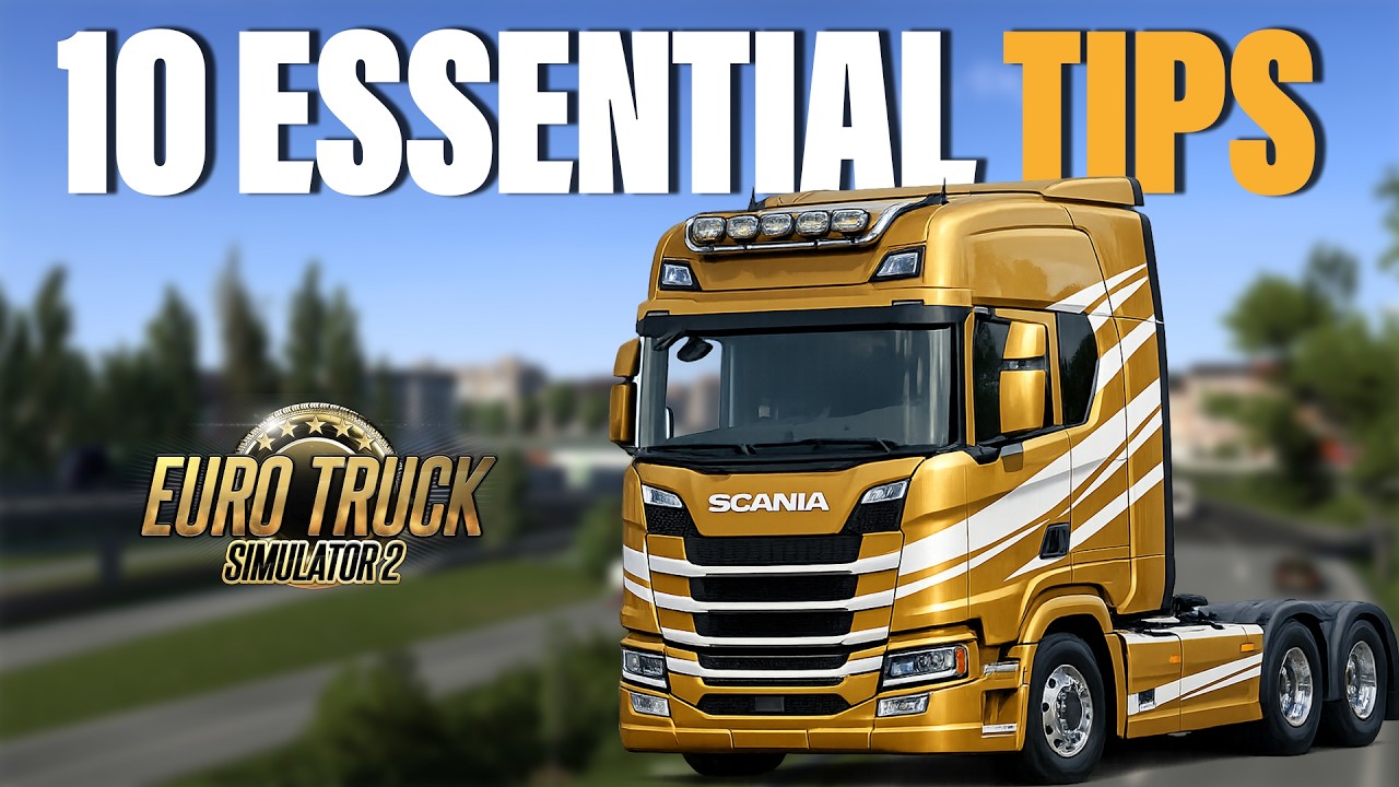 10 Essential Tips & advise for beginners and long time player in Euro truck Simulator 2