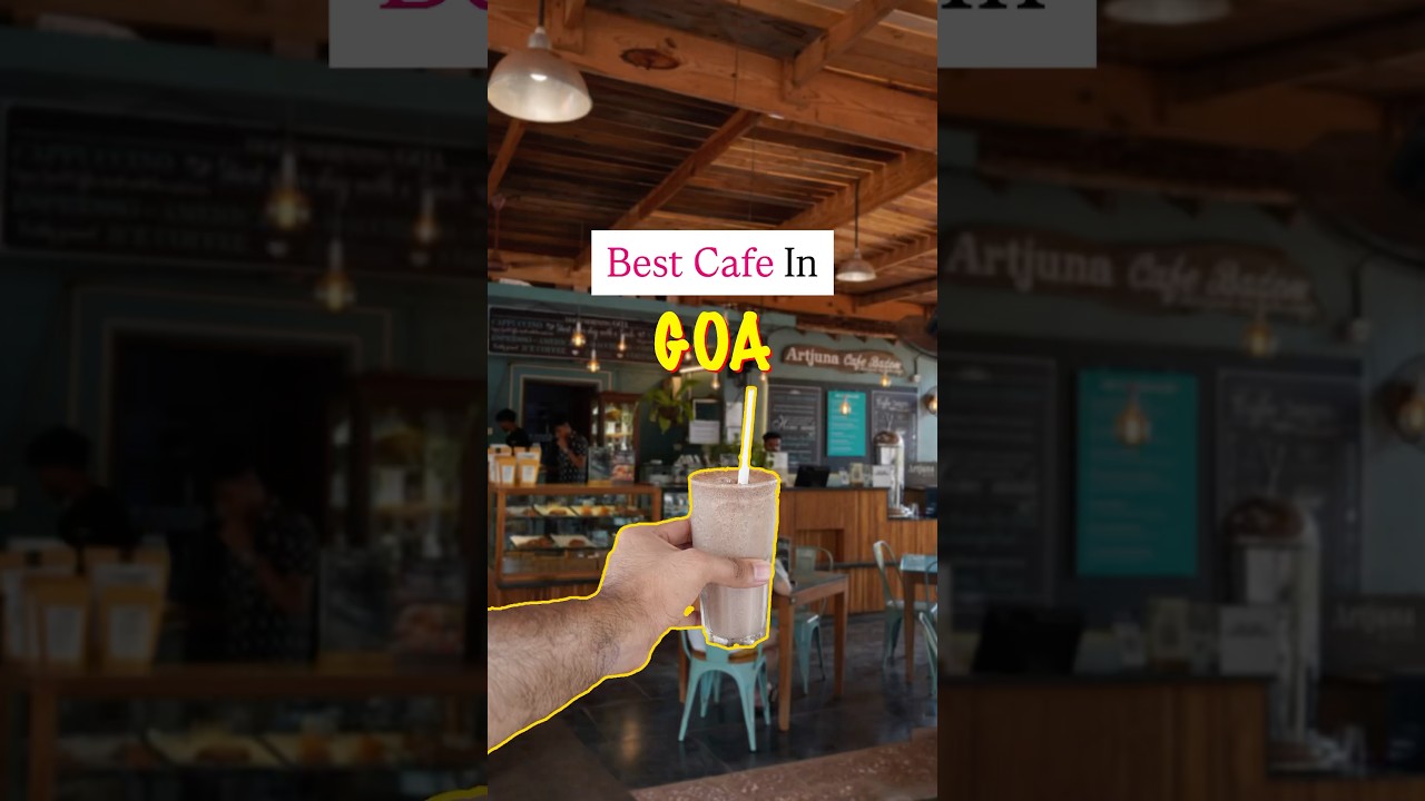 Best Cafe In Goa | Things To Do | North Goa Cafe #shorts #india #Goa