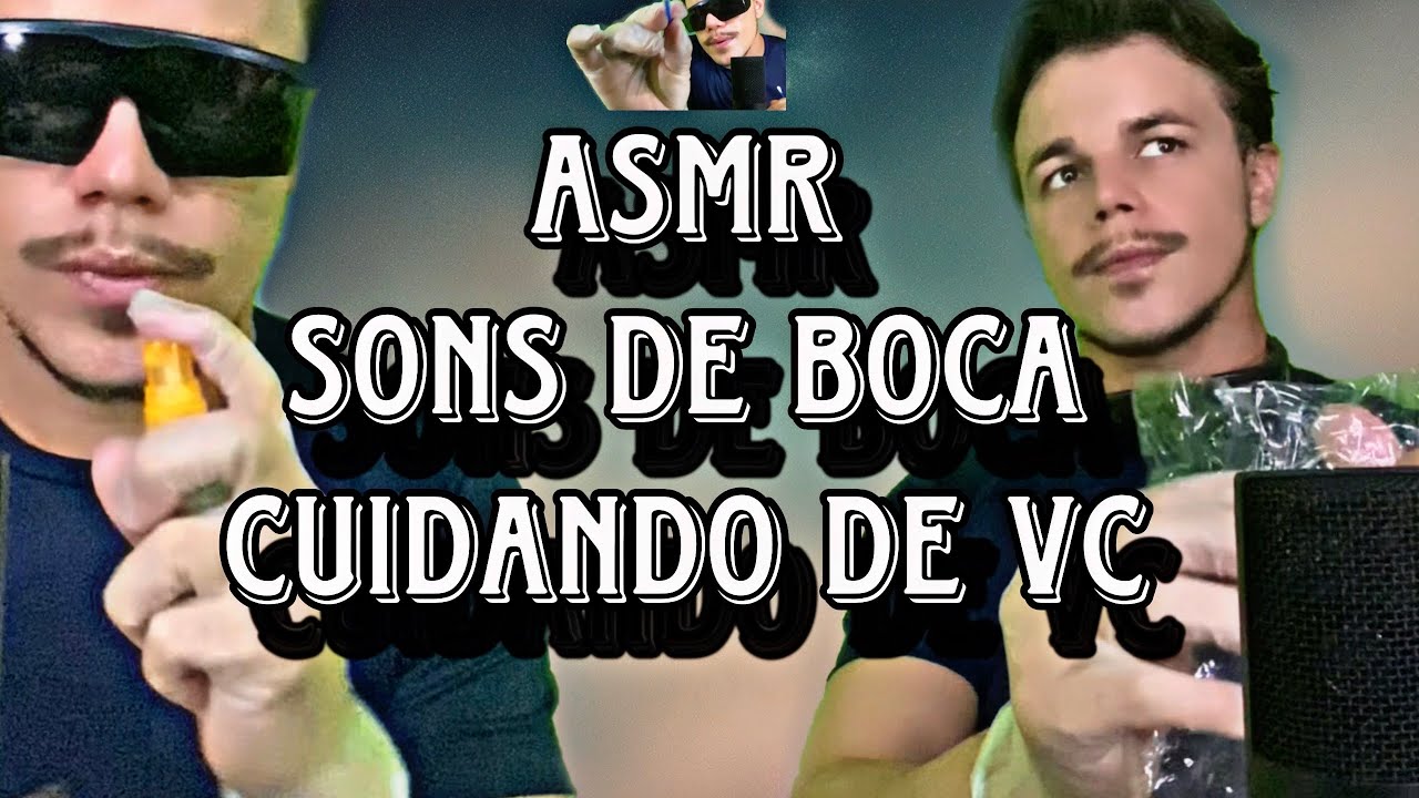 ASMR para dormir rápido  sons de boca