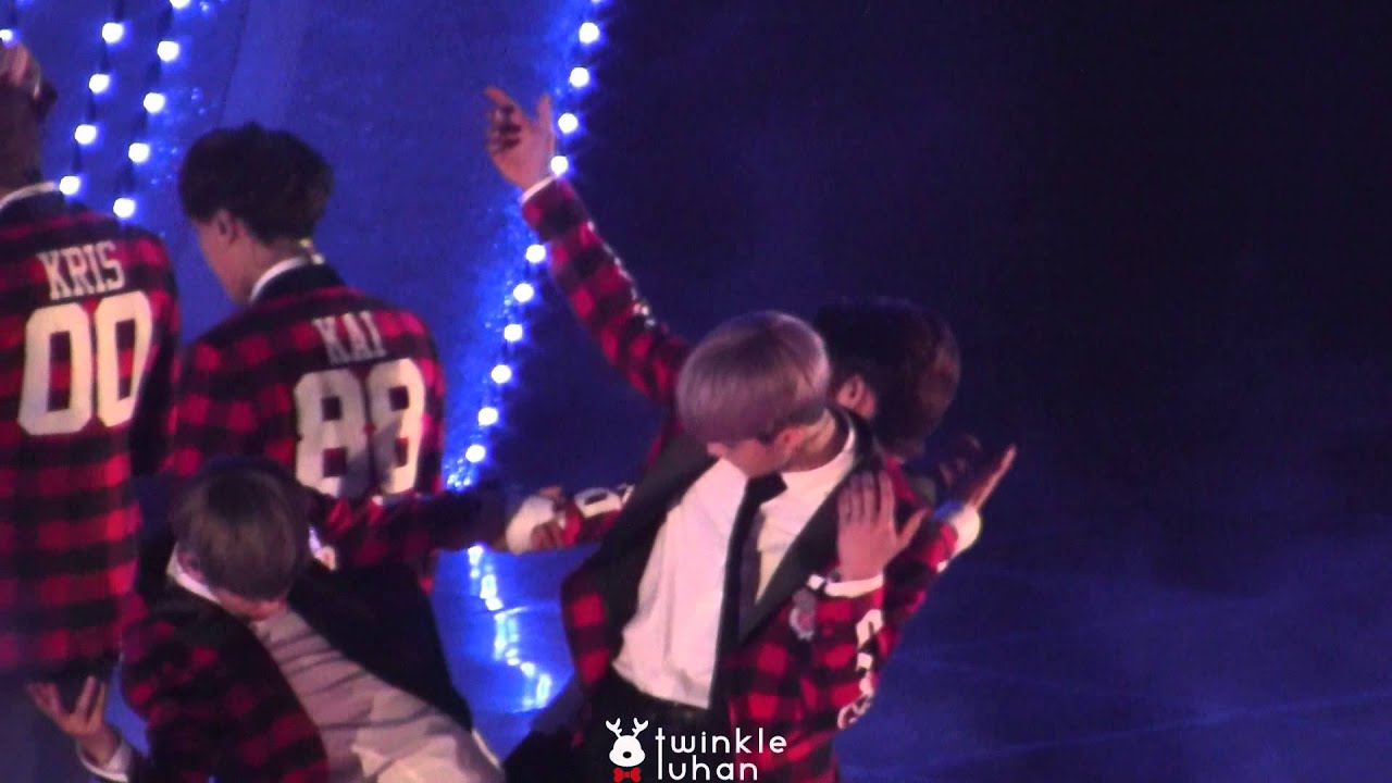 140123 서울가요대상 EXO 렛아비 + 늑대와미녀 LUHAN focus