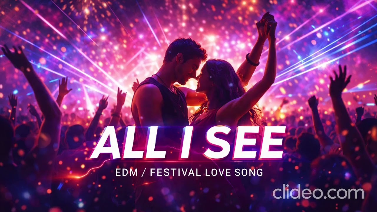 🎧 All I See – EDM Festival Love Song Original Dance Track