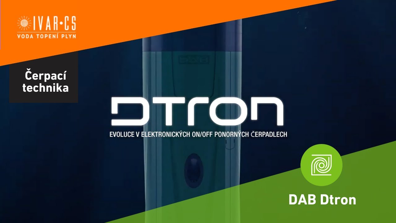 Ponorná čerpadla DAB Dtron