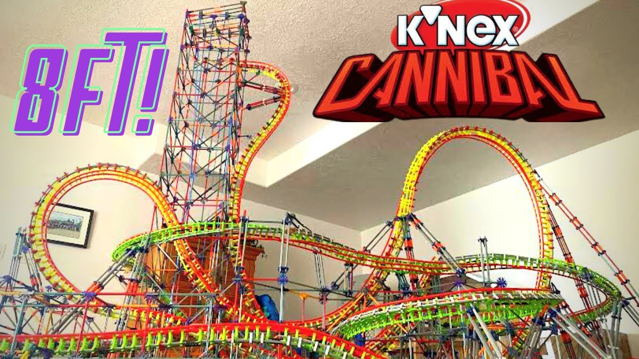 Cannibal at Lagoon 8ft K’nex Model Roller Coaster Re-Creation!