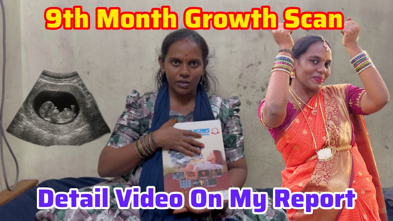 9th Month Growth Scan🤰full video #sandiyapalani#pregnancycare#pregnancylifestyle#pregnancyscan