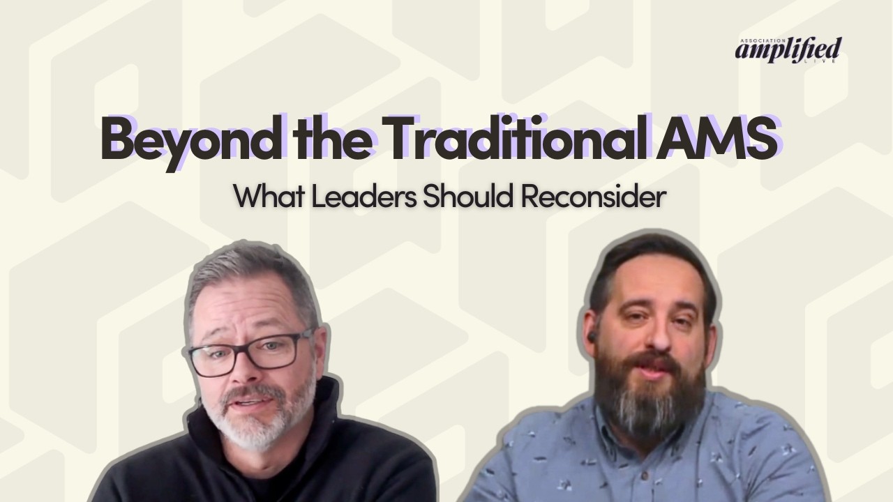Rethinking the All-in-One AMS Model | Association Amplified LIVE