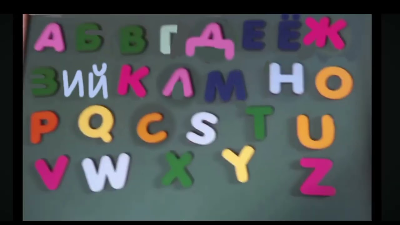 I made russian alphabet 