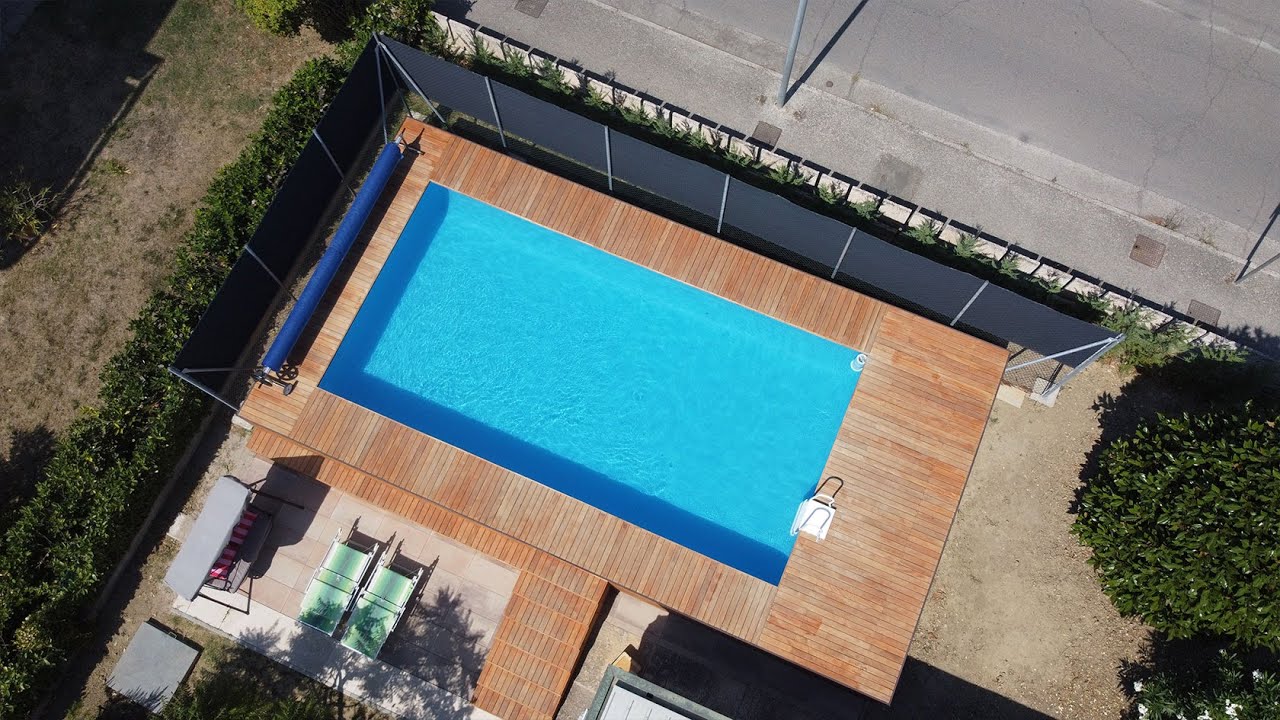 Piscina fuoriterra rivestimento in legno - Lugo