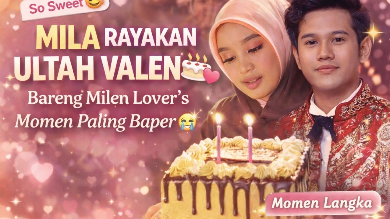 MILA RAYAKAN ULTAH VALEN | MOMEN PALING BAPER | SELEB MADURA