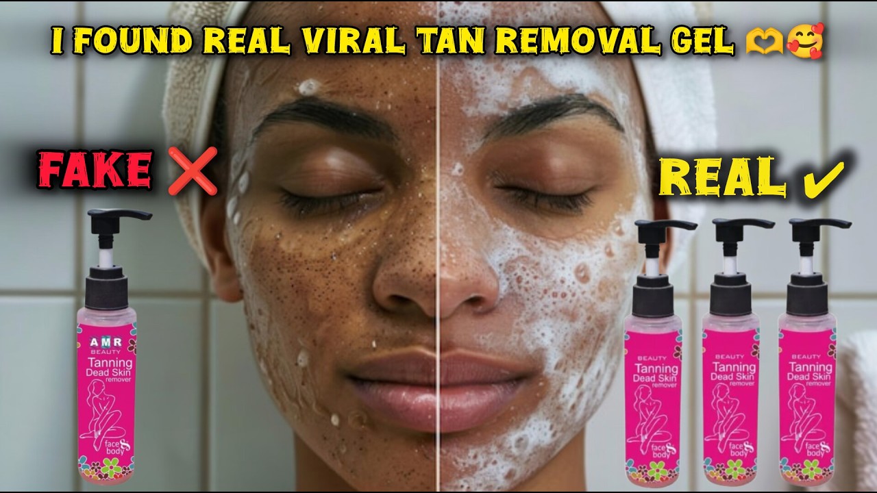 Meesho Viral Tanning Remover | Does This Tanning Remover product Work? |Tried Dead Skin Removal Gel🤯