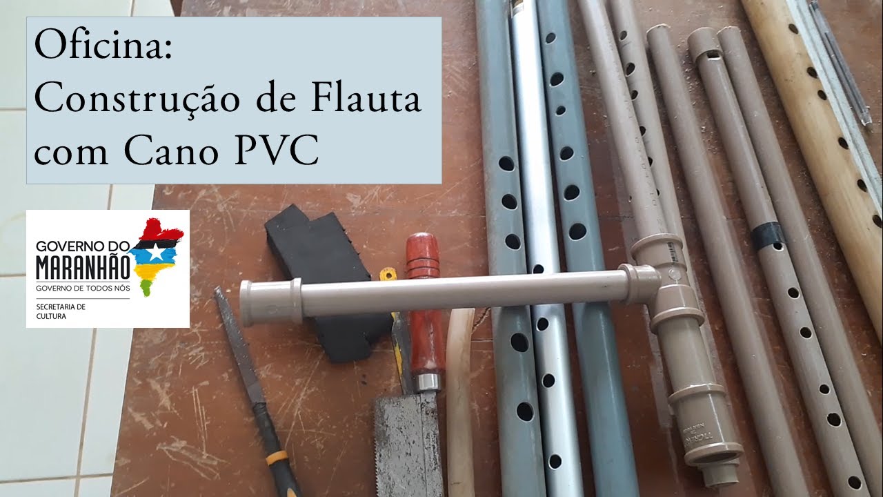 Oficina: Construção de Flauta com cano PVC - Ricardo Passos