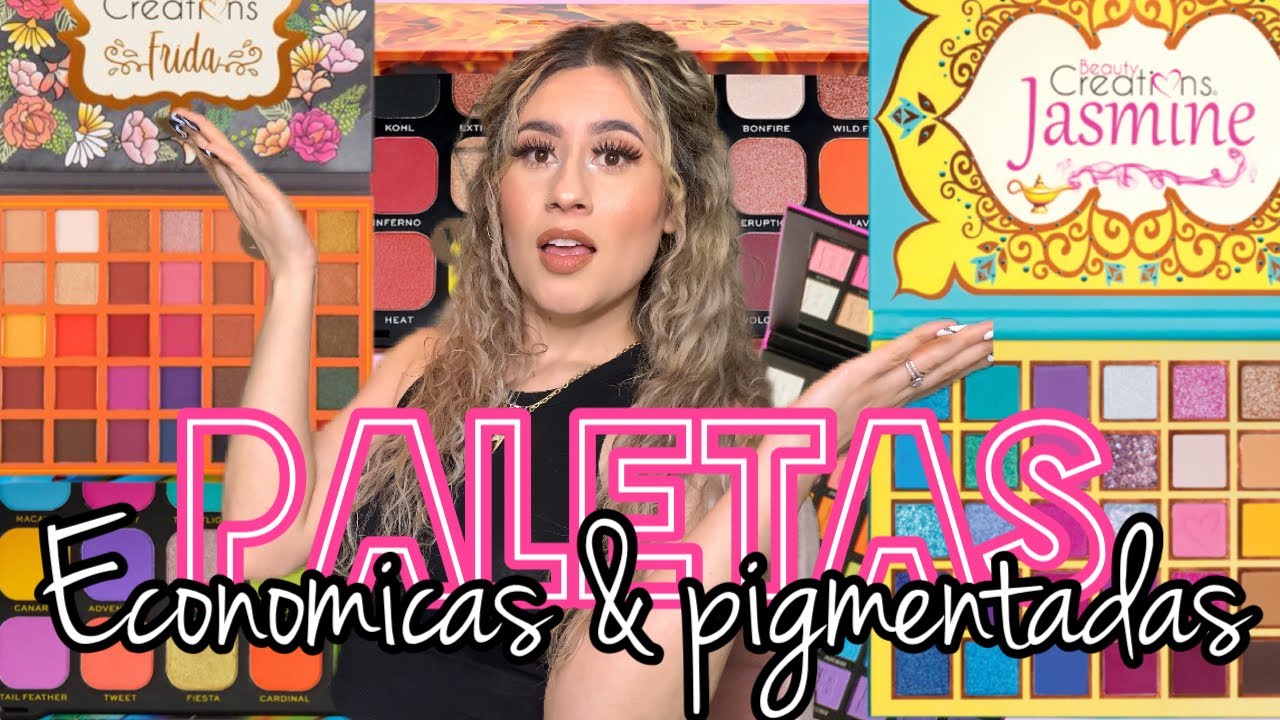 LAS MEJORES PALETAS DE SOMBRAS DE OJOS 2021| ECONOMICAS Y PIGMENTADAS|  MAYRA AVILA