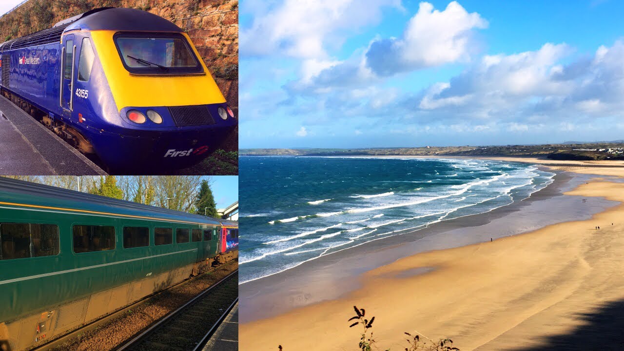 Riding Tropical St Ives Bay Line, Cornwall with Great Western Railway