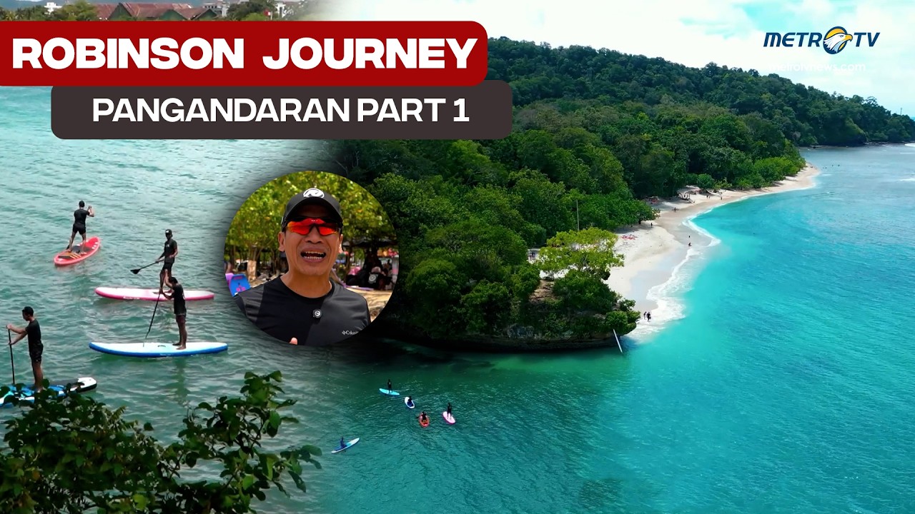 LANJUT EXPLORE INDAHNYA PANTAI PANGANDARAN! [ROBINSON JOURNEY]