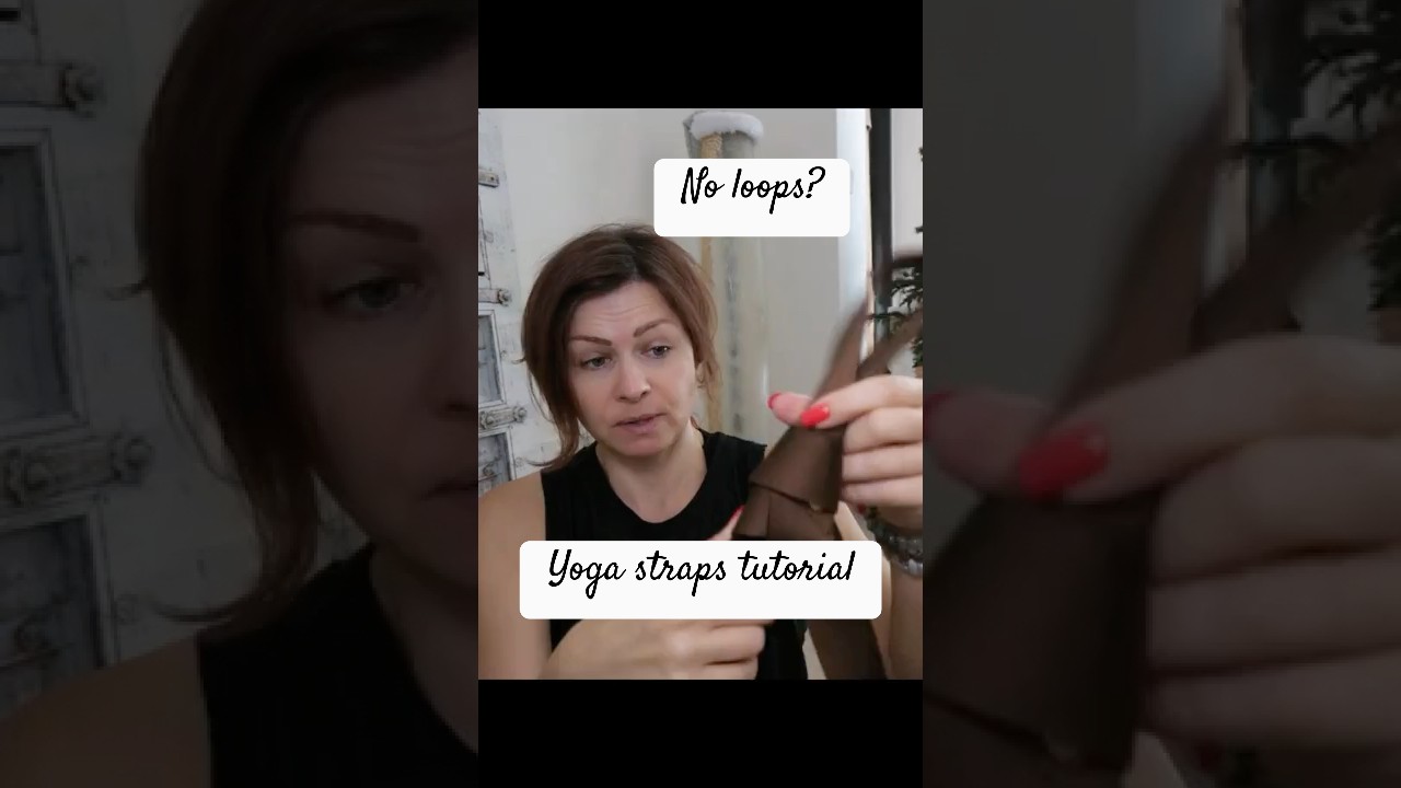 How to Use BAHE Yoga Mat Strap | No Loops? Easy Trick! 🧘&zwj;♀️