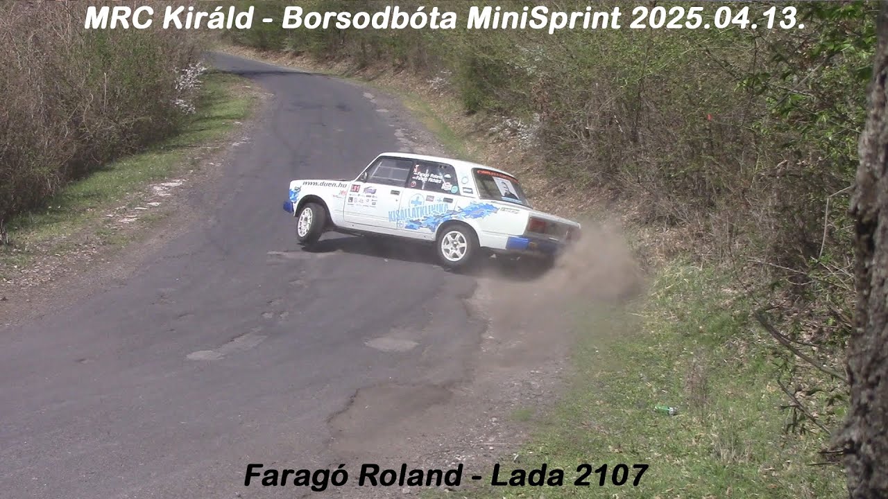 Faragó Roland - Lada 2107 MRC Királd - Borsodbóta MiniSprint 2025.04.13.