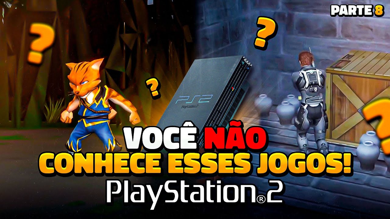 JOGOS DESCONHECIDOS DE PS2, QUE VOCÊ PRECISA JOGAR! - PARTE 8