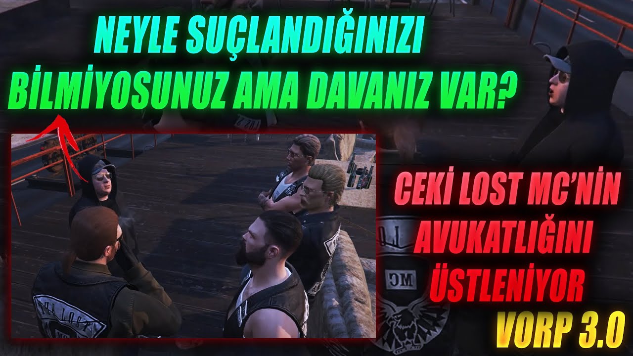 VORP 3.0 - LOST MC CEKİ İLE GÖRÜŞÜYOR | CEKİ LOST MC'NİN DAVASINDA AVUKATLIK YAPACAK | CHYSRO