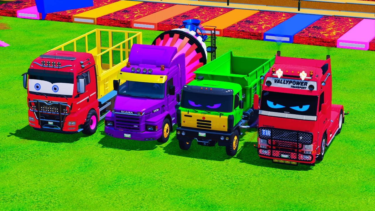 Transporting ALL Trucks with MAN Truck on EXTREME Road! 🚛🔥 | FS22 #67