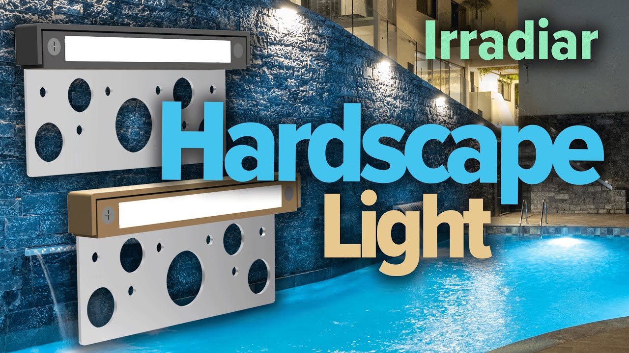 Premium Wall Grazing with Irradiar 12V Hardscape Lighting