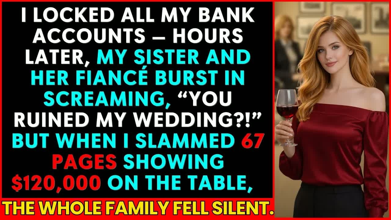 I Locked All My Bank Accounts — Hours Later, My Sister and Her Fiancé Showed Up Furious