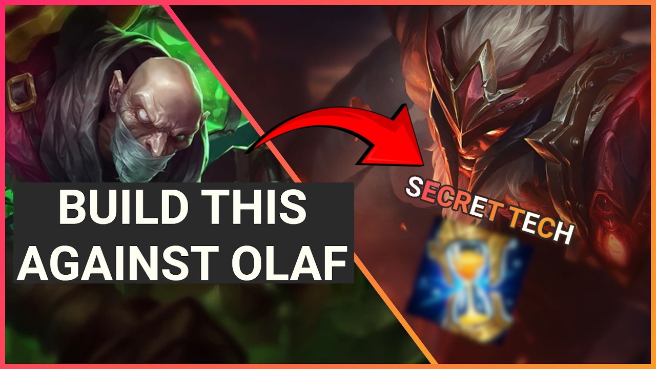 Singed is destroying Olaf with a secret counter tech