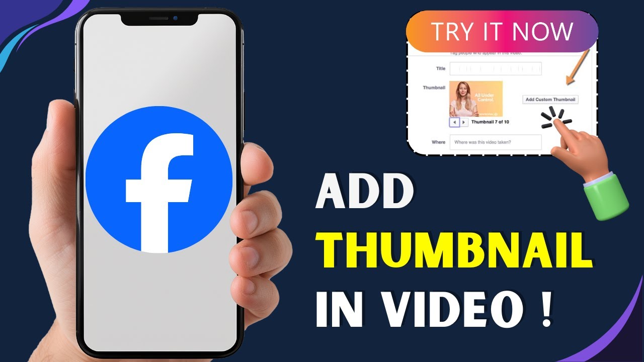 How to Add Thumbnail on Facebook Video (2026) NEW UPDATE !