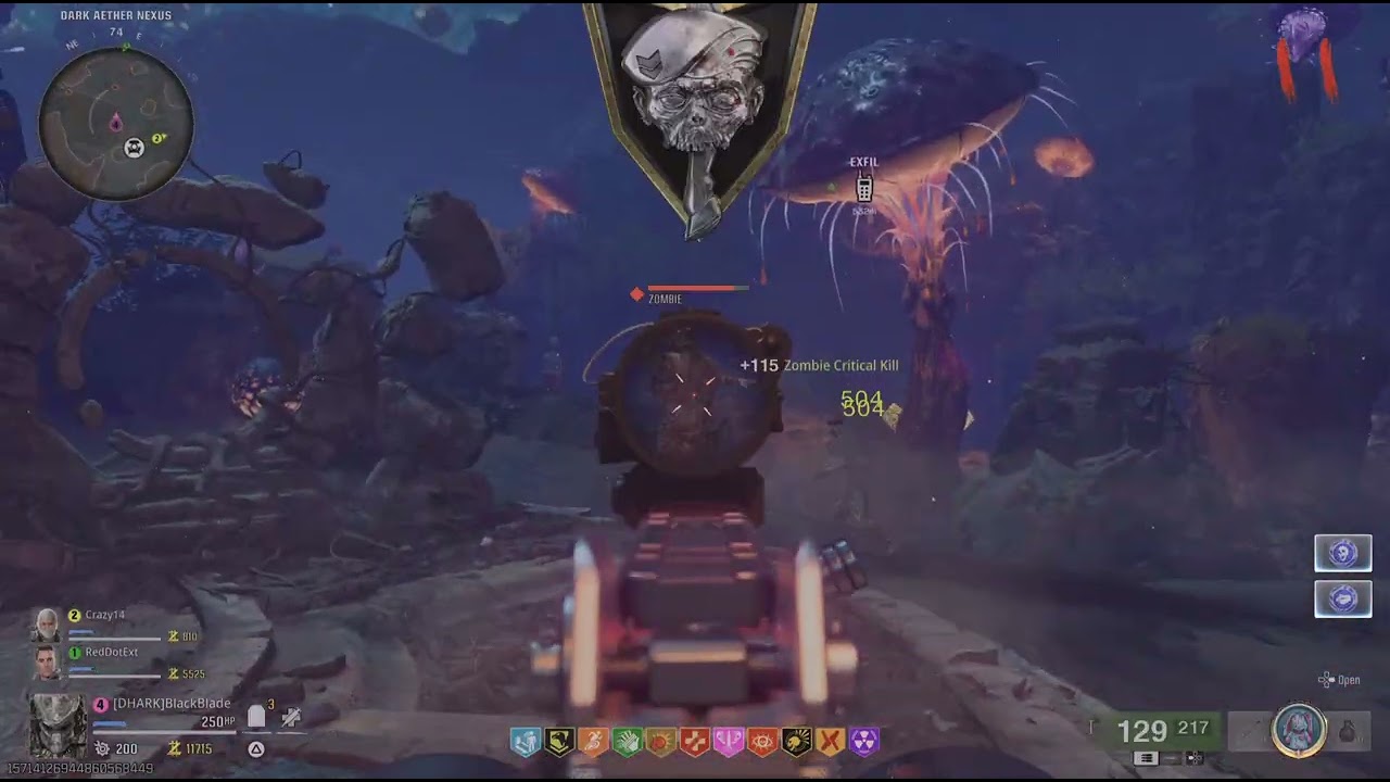 Call of Duty BO6 ZOMBIES VideoClip BlackBlade The Predator THE TOMB Playthrough