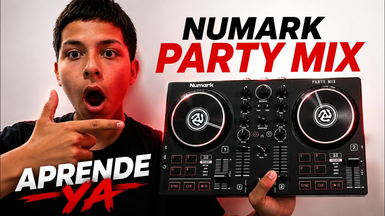 Numark Party Mix – Guía Rápida para Principiantes (2026)
