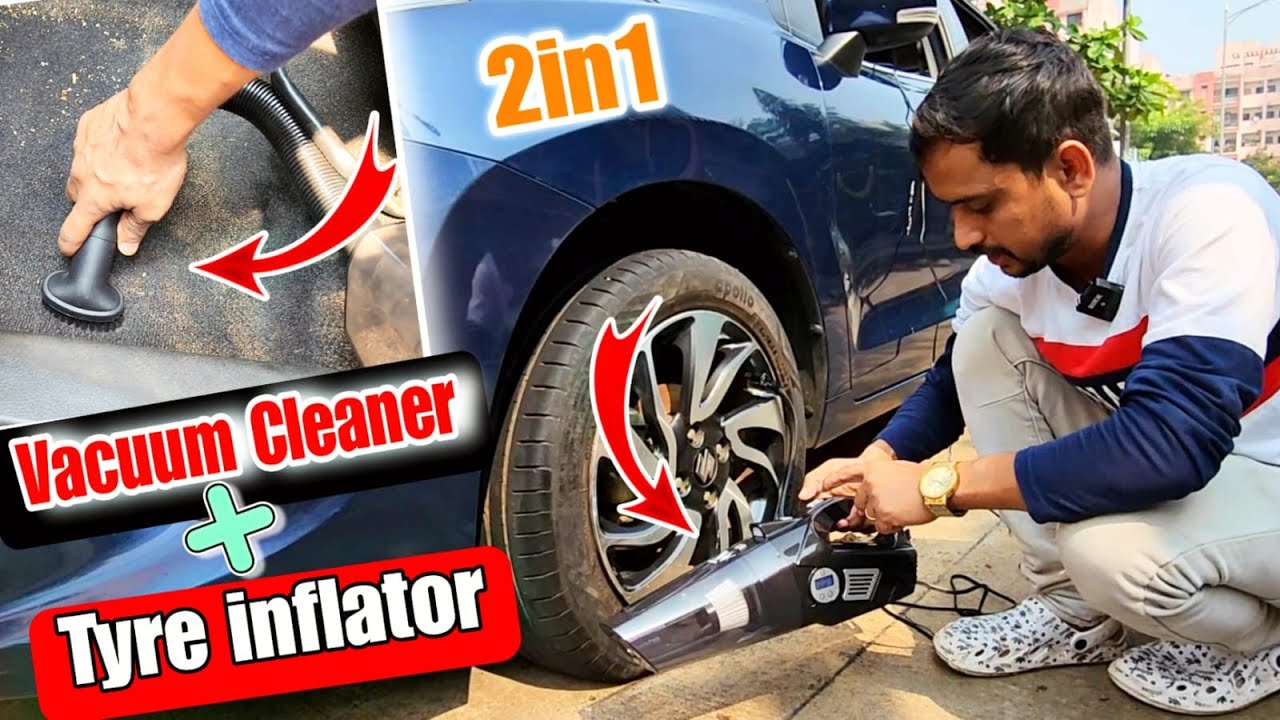 Yearwin 2in1 Car Tyre Inflator & Vacuum Cleaner Review | Best Vacuum Cleaner & Car Tyre Inflator?