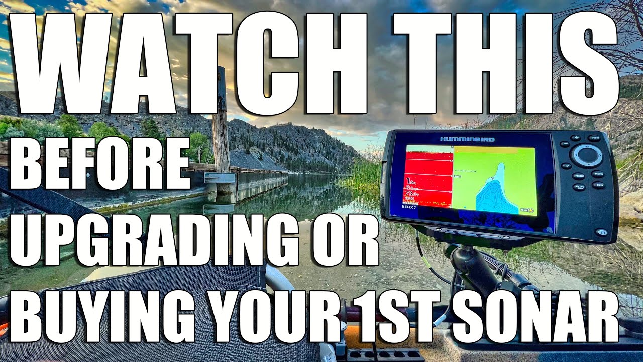 Fish Finder Features: Sonar, Down Imaging, Side Imaging, and GPS OH MY!!!