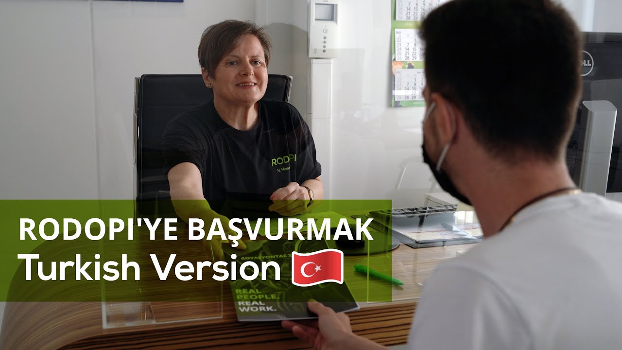 RODOPI'ye Başvurmak - Turkish Version